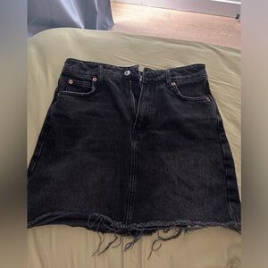 topshop jeans skirts